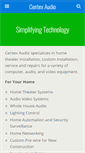 Mobile Screenshot of centexaudio.com